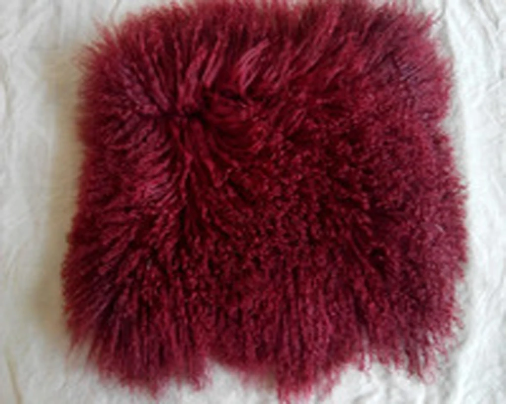 Double Side Real Mongolian Fur Pillow Cover Genuine Curly Tibetan Lamb Cushion Decorative Bed Pillowcase Christmas
Double Side Real Mongolian Fur Pillow Cover Genuine Curly Tibetan Lamb Cushion Decorative Bed Pillowcase Christmas