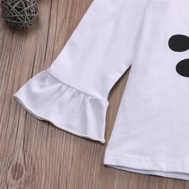 Набор одежды Emmababy из 3 предметов! Детский Рождественский костюм в горошек с