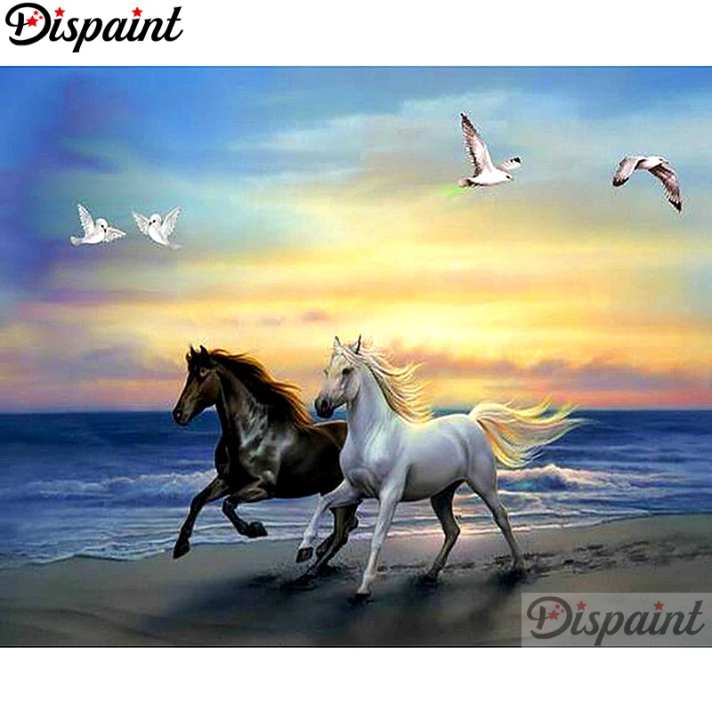Dispaint Full Square/Round Drill 5D DIY Diamond Painting "Animal horse" Embroidery Cross Stitch 3D Home Decor A10383
Dispaint Full Square/Round Drill 5D DIY Diamond Painting "Animal horse" Embroidery Cross Stitch 3D Home Decor A10383