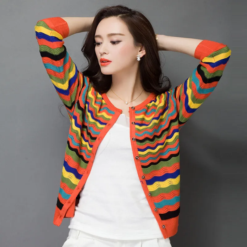 Spring Cardigan Women Casual O Neck Knitted Cardigan Feminino Ladies Long Sleeve Slim Buttons Cardigan Thin Coat Plus Size
Spring Cardigan Women Casual O Neck Knitted Cardigan Feminino Ladies Long Sleeve Slim Buttons Cardigan Thin Coat Plus Size