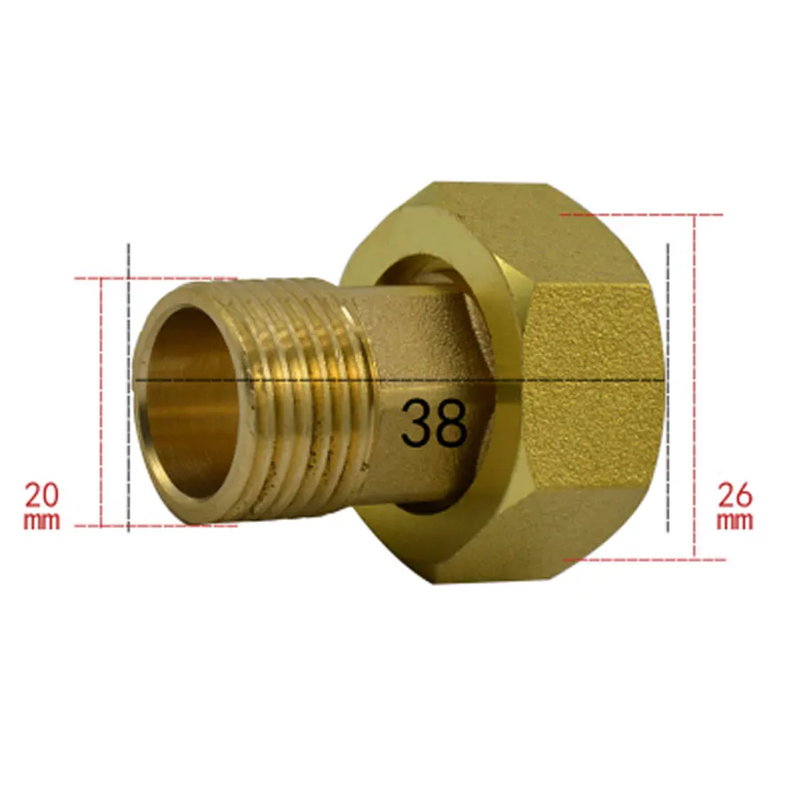 3/4 "BSP гнездовой до 1/2" BSP Мужской шестигранный латунный фитинг для соединения труб, вода, газ, масло для счетчика воды
3/4 "BSP гнездовой до 1/2" BSP Мужской шестигранный латунный фитинг для соединения труб, вода, газ, масло для счетчика воды