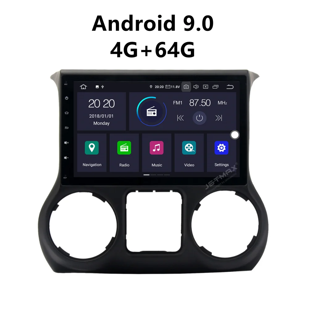 JSTMAX 10,2 ''Android 9.0 4G + 64G ISP экран автомобильный DVD Радио Стерео GPS плеер для Jeep Wrangler 9,0-2011 авто стерео Мультимедиа
JSTMAX 10,2 ''Android 9.0 4G + 64G ISP экран автомобильный DVD Радио Стерео GPS плеер для Jeep Wrangler 9,0-2011 авто стерео Мультимедиа