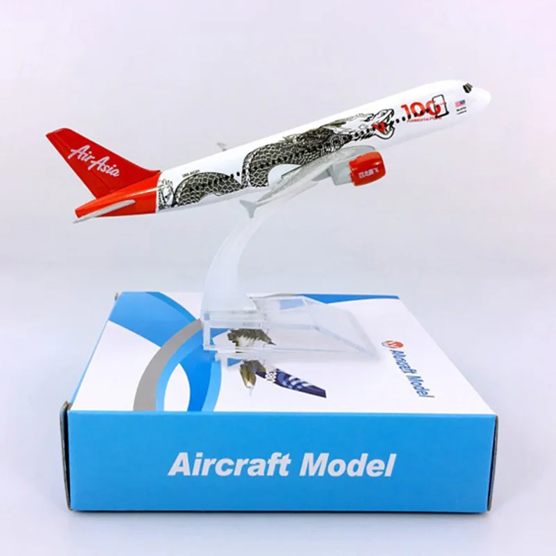 16CM 1:400 scale Airbus A320-200 model Air Asia airline dragon parten with base alloy aircraft plane collectible display model
16CM 1:400 scale Airbus A320-200 model Air Asia airline dragon parten with base alloy aircraft plane collectible display model