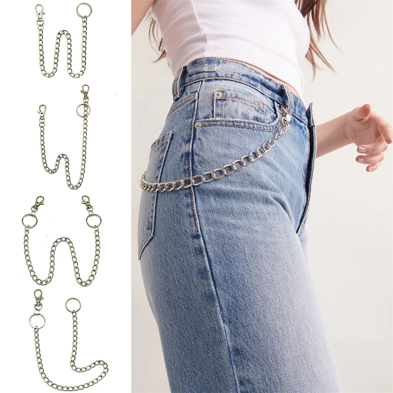 Pants Chain Punk Hipster Trousers Key Chains Metal Wallet Belt Chain Pant Keychain Unisex HipHop Jewelry
Pants Chain Punk Hipster Trousers Key Chains Metal Wallet Belt Chain Pant Keychain Unisex HipHop Jewelry