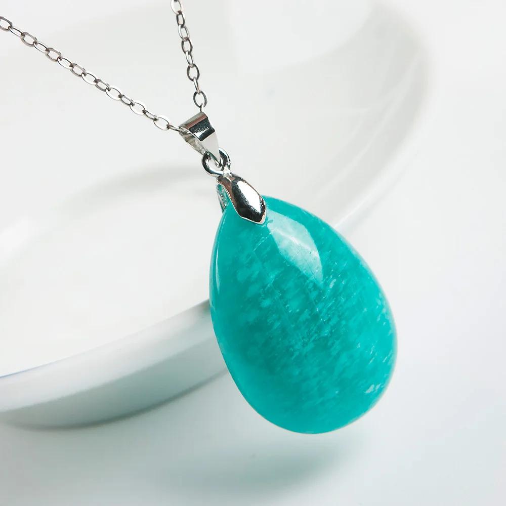 Excellent Natural Green Amazonite Water Drop Gemstone Mozambique Pendant 28x19x8mm Woman Lady Gift Crystal Healing Pendant AAAAA
Excellent Natural Green Amazonite Water Drop Gemstone Mozambique Pendant 28x19x8mm Woman Lady Gift Crystal Healing Pendant AAAAA
