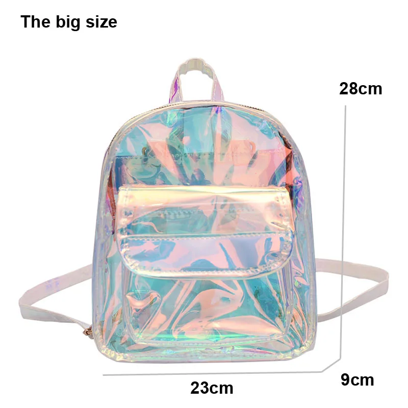 Mini Travel Bags Silver Laser Backpack Women Girls Shoulder Bag PU Leather Holographic Backpack School Bags for Teenage Girls
Mini Travel Bags Silver Laser Backpack Women Girls Shoulder Bag PU Leather Holographic Backpack School Bags for Teenage Girls