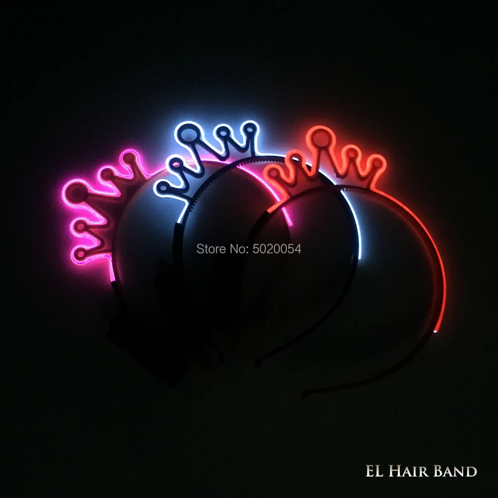 Детский праздничный головной убор, светодиодная светящаяся корона, повязка для волос, милый светящийся EL холодный светильник, головная пов... 
Детский праздничный головной убор, светодиодная светящаяся корона, повязка для волос, милый светящийся EL холодный светильник, головная пов...