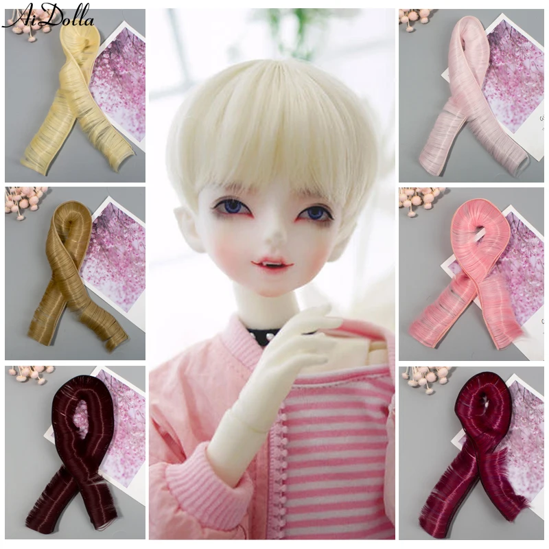 5CM Doll Fringe Hair Heat Resistant WireWigs Handmade Short Curly Doll Bang Wigs Tress Doll Accessories bjd doll
5CM Doll Fringe Hair Heat Resistant WireWigs Handmade Short Curly Doll Bang Wigs Tress Doll Accessories bjd doll