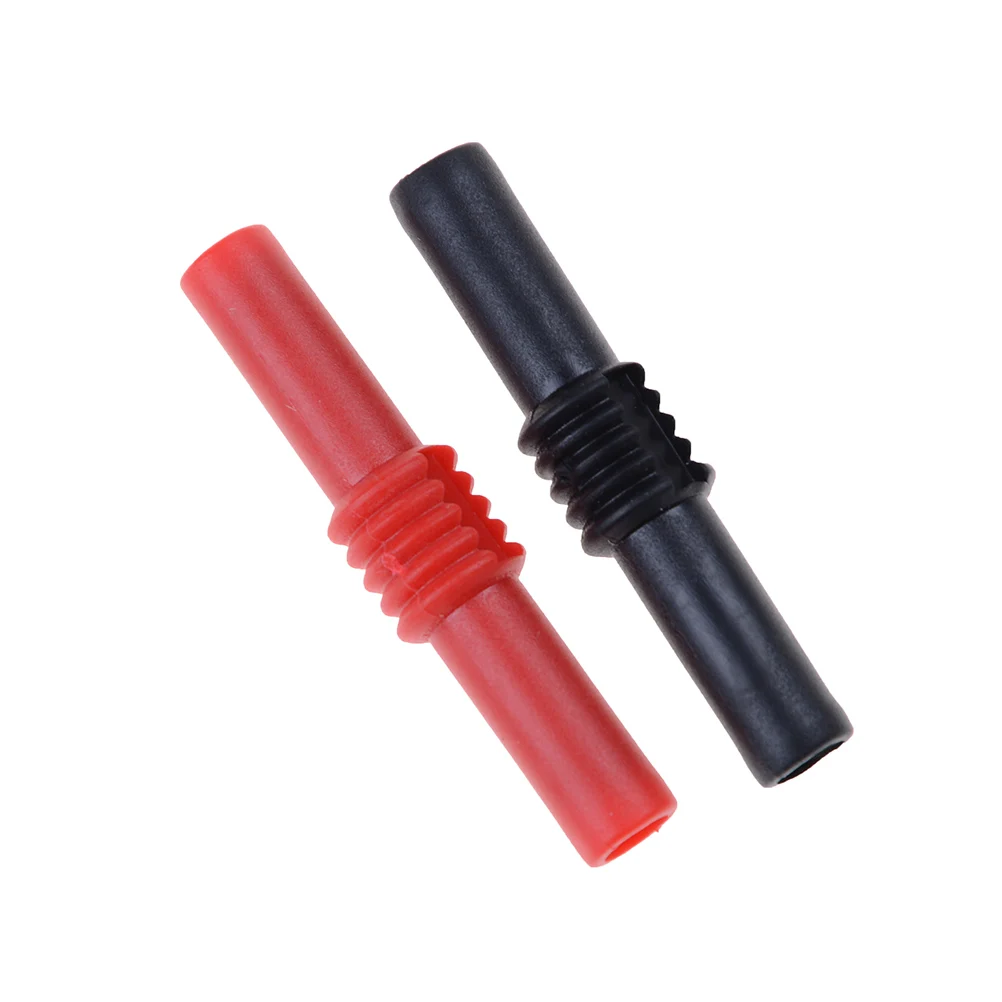 2pcs 4mm Banana Socket Female Adapter Extension Insulated Banana Plug Coupler 2x 4mm To 4mm Banana Female Plug(Black+Red)
2pcs 4mm Banana Socket Female Adapter Extension Insulated Banana Plug Coupler 2x 4mm To 4mm Banana Female Plug(Black+Red)