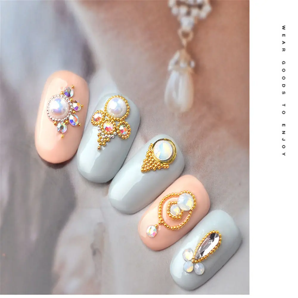 3D Metal Micro Beads Flat Bottom Glass Rhinestone for Nail Gold Silver Stainless Steel Caviar Beads Nails Art Decorations Studs
3D Metal Micro Beads Flat Bottom Glass Rhinestone for Nail Gold Silver Stainless Steel Caviar Beads Nails Art Decorations Studs