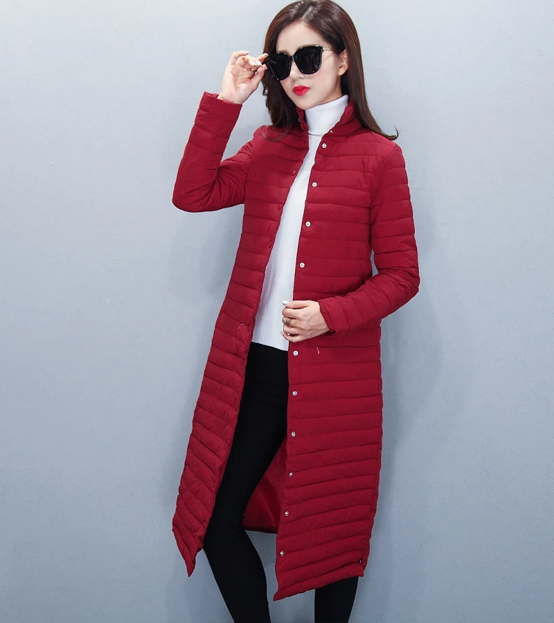 2020 Korean Version Of The New Long Section Of The Women's Singles Breasted Fashion Slim Thin Knee Down Jacket Coat DP011
2020 Korean Version Of The New Long Section Of The Women's Singles Breasted Fashion Slim Thin Knee Down Jacket Coat DP011
