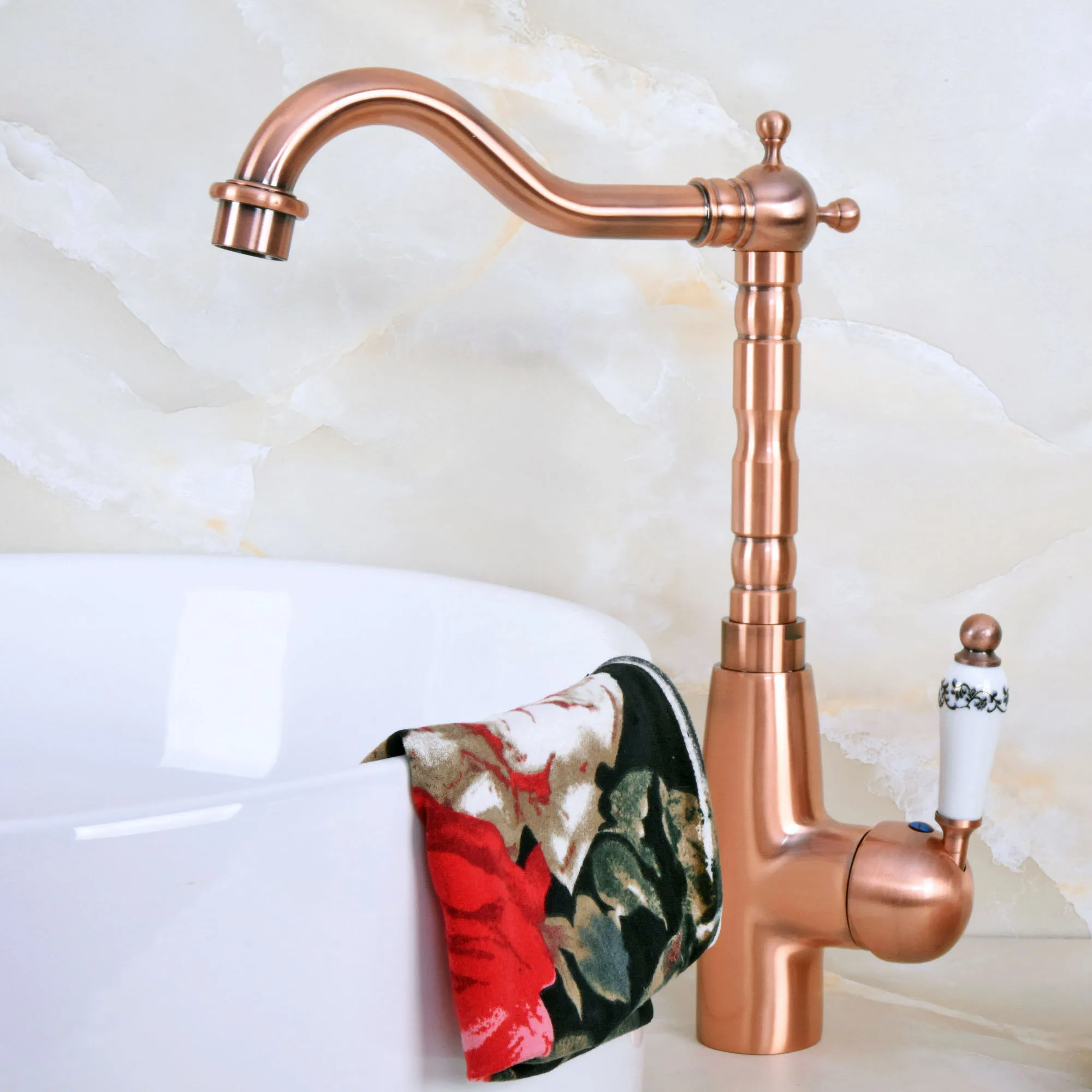 Античная красная медь, латунь, одна керамическая ручка, ванная комната, раковина, кран, смеситель, поворотный носик, на бортике, mnf635
Античная красная медь, латунь, одна керамическая ручка, ванная комната, раковина, кран, смеситель, поворотный носик, на бортике, mnf635