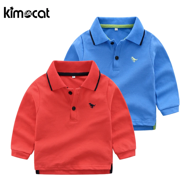 Kimocat Autumn Spring Hot Boys Polo Shirt 2019 New Arrival Baby Boys Clothes Cotton Kids Children Clothing Boys Polos Brand
Kimocat Autumn Spring Hot Boys Polo Shirt 2019 New Arrival Baby Boys Clothes Cotton Kids Children Clothing Boys Polos Brand