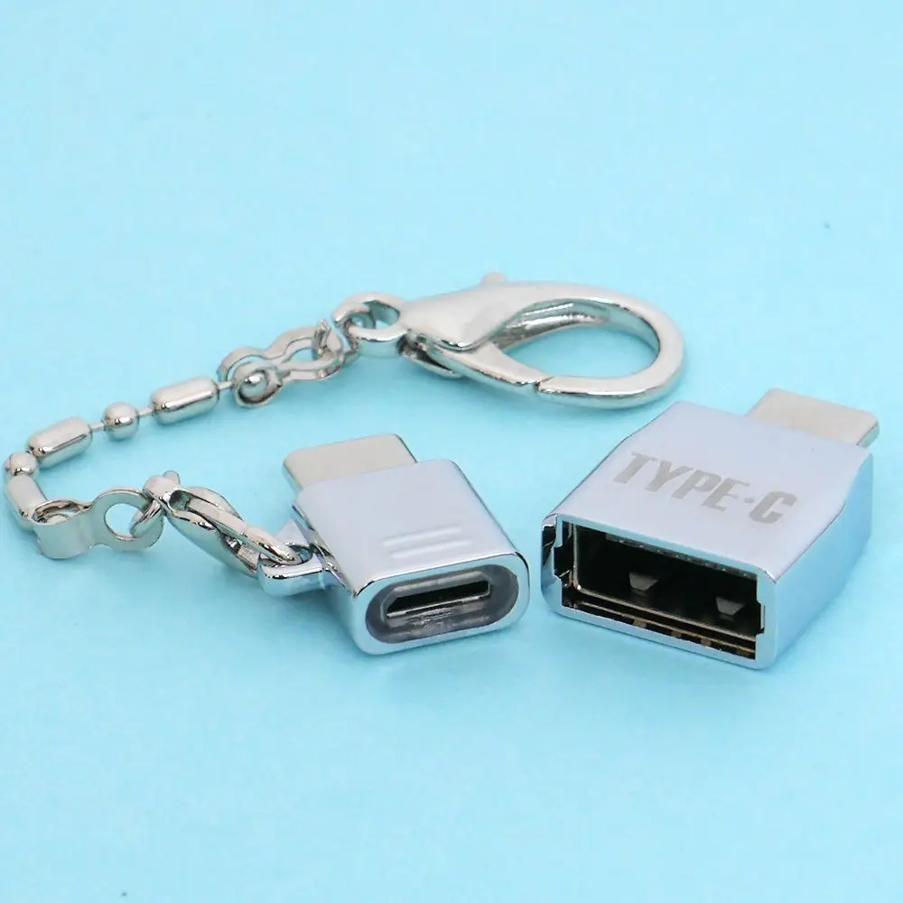 USB-C OTG Adapter 1 pc Metal Micro USB Female to Type C Male and 1 pc Type A Female to Type C Male
USB-C OTG Adapter 1 pc Metal Micro USB Female to Type C Male and 1 pc Type A Female to Type C Male