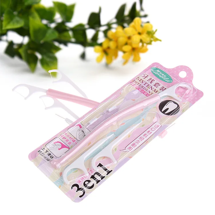 3 In 1 Plastic Dental Floss Interdental Flosser Picks Sticks Oral Care Tooth Clean Teeth Toothpicks teeth collection
3 In 1 Plastic Dental Floss Interdental Flosser Picks Sticks Oral Care Tooth Clean Teeth Toothpicks teeth collection