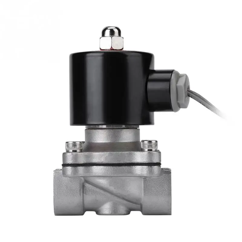 24V G1/2 "N/C электрический клапан из нержавеющей стали 304 нормально закрытый Электрический электромагнитный клапан 2 положения 2 пути
24V G1/2 "N/C электрический клапан из нержавеющей стали 304 нормально закрытый Электрический электромагнитный клапан 2 положения 2 пути