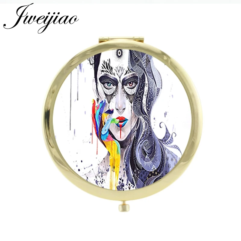 JWEIJIAO Oil painter's masterpiece espejo de maquillaje Self-portrait ART vintage glass cabochon make up mirror for gift PT52
JWEIJIAO Oil painter's masterpiece espejo de maquillaje Self-portrait ART vintage glass cabochon make up mirror for gift PT52