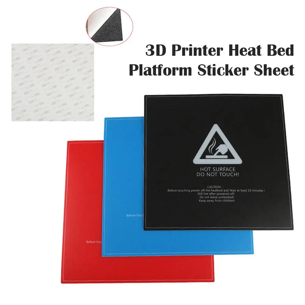 3D Printer Heat Bed Platform Sticker Sheet Build Surface Cover Film For 3D Printer Accessory Kit For Printer Platform 2019 New
3D Printer Heat Bed Platform Sticker Sheet Build Surface Cover Film For 3D Printer Accessory Kit For Printer Platform 2019 New