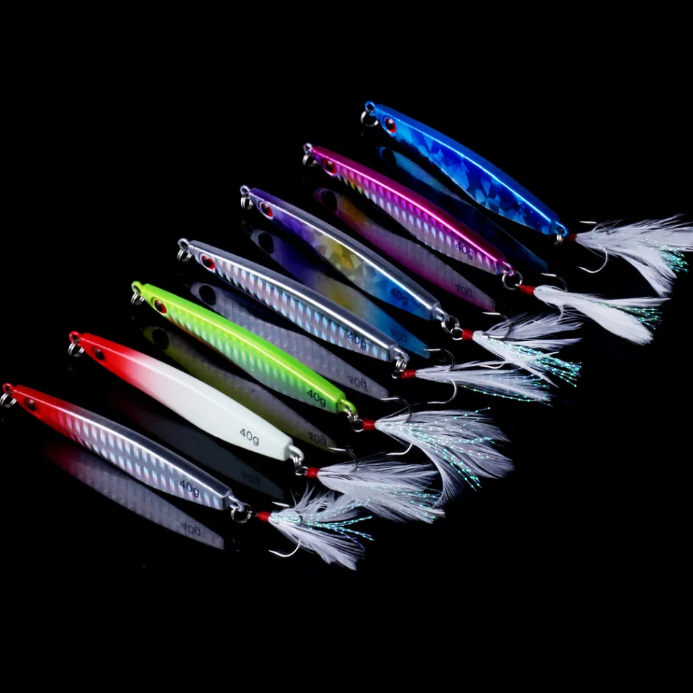 14pcs Lead fishing lure leurre peche carp metal jigs pesca 40G 30G 7color hard Lead sinking Bait fishing tackle
14pcs Lead fishing lure leurre peche carp metal jigs pesca 40G 30G 7color hard Lead sinking Bait fishing tackle