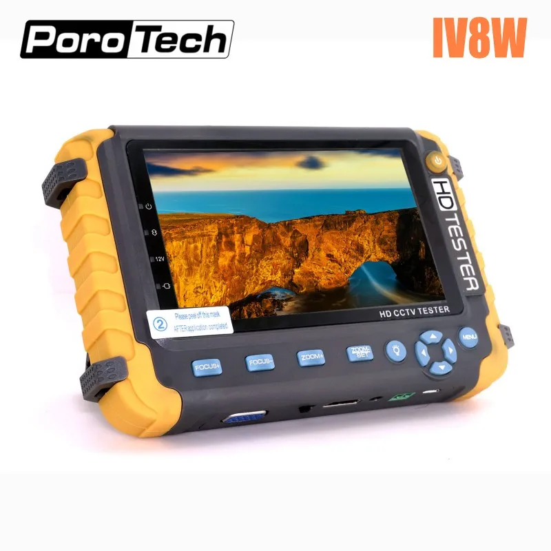 Upgraded IV8S IV8W 5 inch CCTV Tester Monitor 8MP TVI AHD CVI CVBS Security Camera tester support PTZ Audio VGA HDMI input
Upgraded IV8S IV8W 5 inch CCTV Tester Monitor 8MP TVI AHD CVI CVBS Security Camera tester support PTZ Audio VGA HDMI input