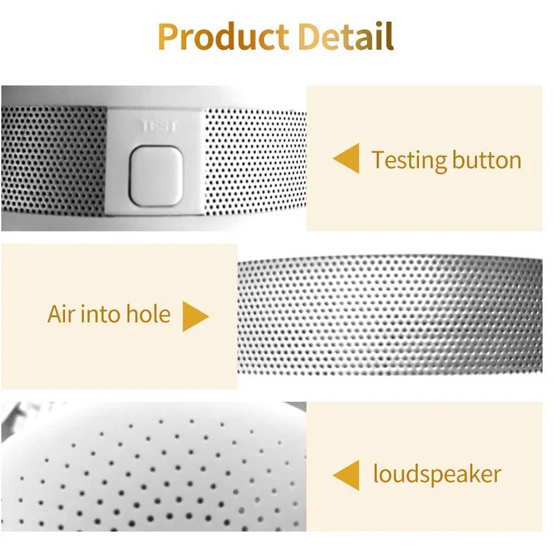 2 In 1 Smoke Detector Carbon Monoxide Alarm CO Alarm CO Detector LCD Display Gas Leak Detector with Sound and Light Alarm
2 In 1 Smoke Detector Carbon Monoxide Alarm CO Alarm CO Detector LCD Display Gas Leak Detector with Sound and Light Alarm