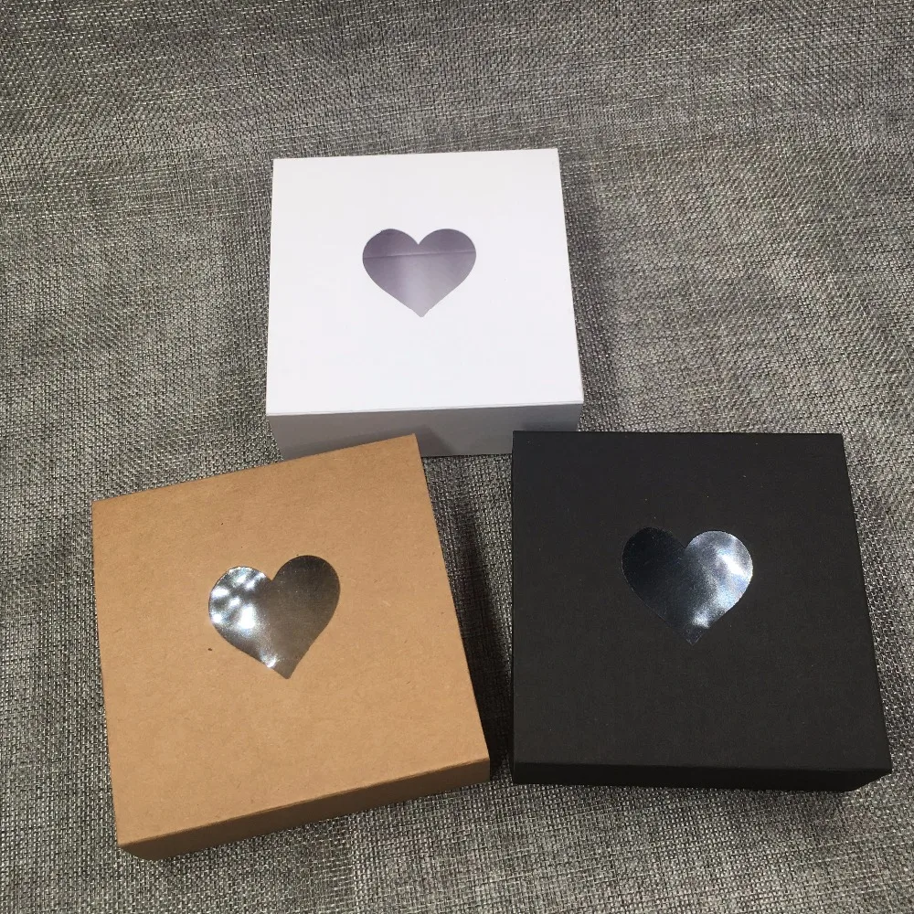 50pcs Kraft Drawer Box with PVC Heart Window for Gift\Handmade Soap\Crafts\Jewelry\Macarons Packing Brown Paper Storage Boxes
50pcs Kraft Drawer Box with PVC Heart Window for Gift\Handmade Soap\Crafts\Jewelry\Macarons Packing Brown Paper Storage Boxes
