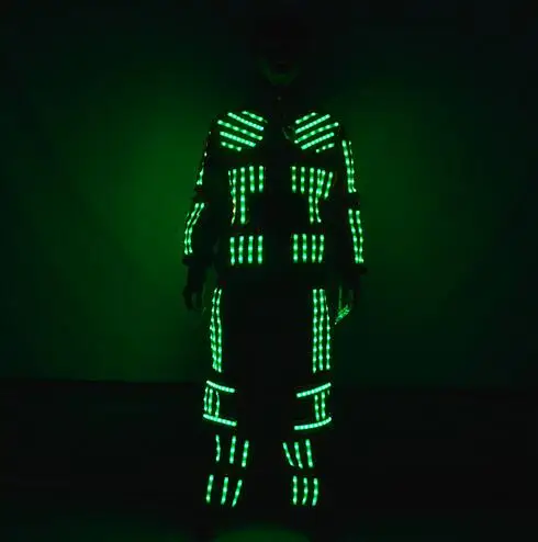 New Design Product 7 Color LED Costumes / Luminous Glowing Costumes For Stage Performance & Dance & DJ Club
New Design Product 7 Color LED Costumes / Luminous Glowing Costumes For Stage Performance & Dance & DJ Club