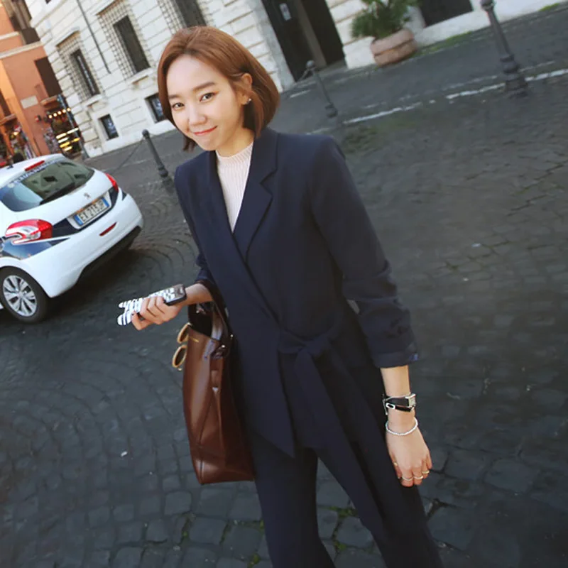 Set female 2018 spring new style fashion OL commuter was thin wild long-sleeved suit + wide leg trousers temperament two-piece
Set female 2018 spring new style fashion OL commuter was thin wild long-sleeved suit + wide leg trousers temperament two-piece