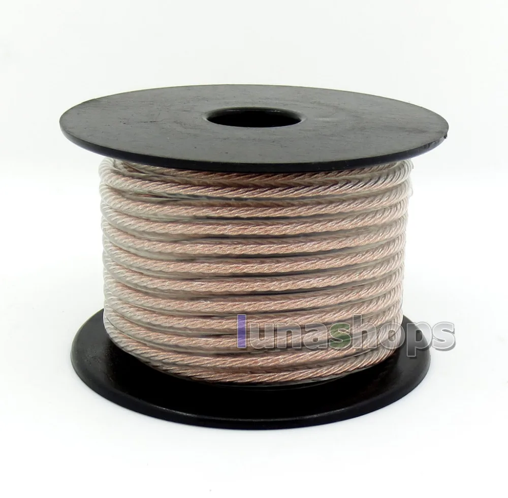 100m Bulk OCC + Silver Plated Mixed Bulk 4 Cores 68pcs Single Wire DIY Earphone Cable Litz cable LN005918
100m Bulk OCC + Silver Plated Mixed Bulk 4 Cores 68pcs Single Wire DIY Earphone Cable Litz cable LN005918