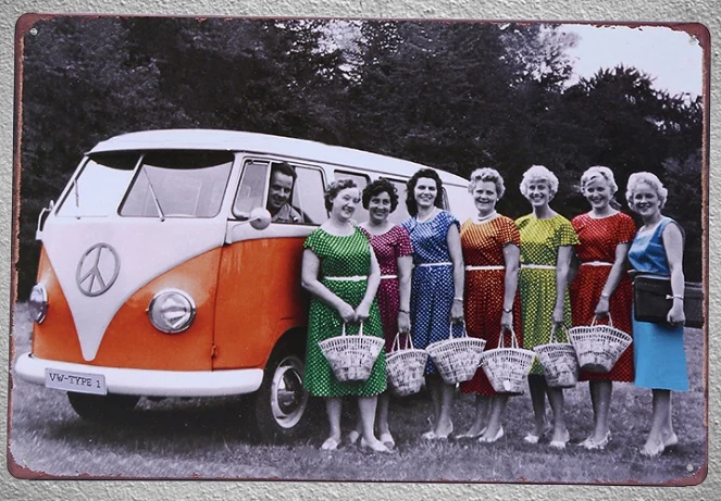 1 piece Van VWT Peace sexy women GERMAN Tin Plate Sign wall Room man cave Decoration Art Dropshipping Poster metal
1 piece Van VWT Peace sexy women GERMAN Tin Plate Sign wall Room man cave Decoration Art Dropshipping Poster metal