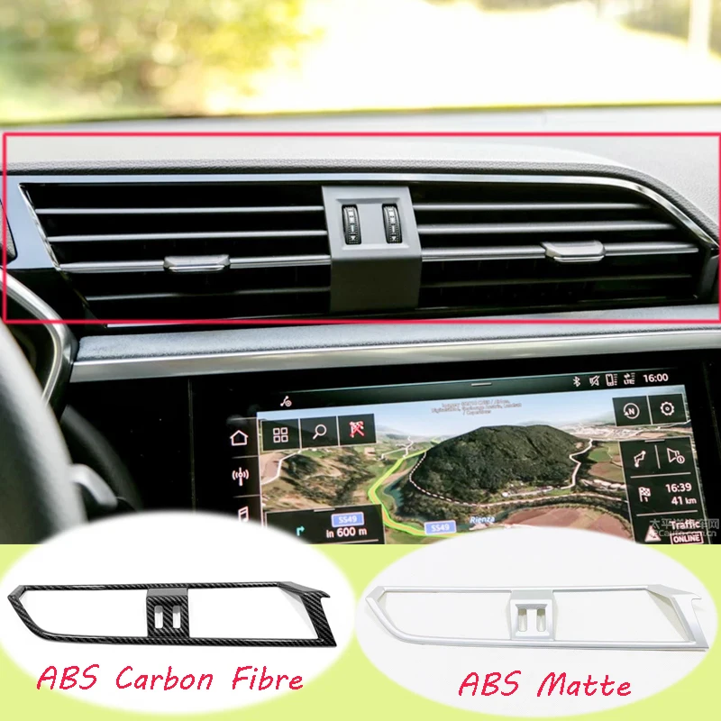 ABS Matte/Carbon fibre For Audi Q3 2019 2020 Accessories Car middle air outlet Decoration Cover Trims Sticker Car Styling 1pcs
ABS Matte/Carbon fibre For Audi Q3 2019 2020 Accessories Car middle air outlet Decoration Cover Trims Sticker Car Styling 1pcs