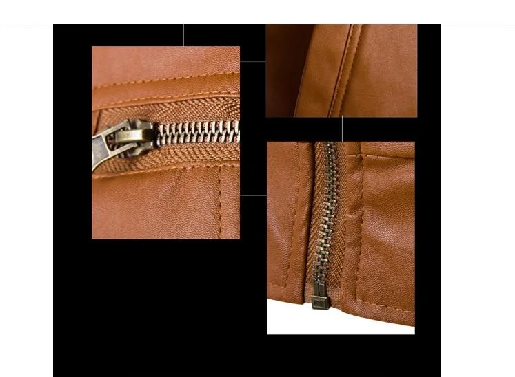 Brown And Black Pu Leather Jacket Motorcycle Men Pu Leather Jacket And Coats Winter New Korean Slim Men Pu Leather Jacket
Brown And Black Pu Leather Jacket Motorcycle Men Pu Leather Jacket And Coats Winter New Korean Slim Men Pu Leather Jacket