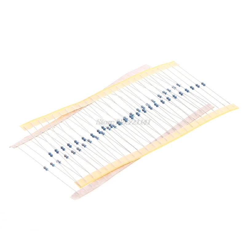 2425 Pcs 97 Value Metal Film Resistor 1% 1/6W Assorted Kit 1 ohm~1M ohm New Resistors Kit Dropship
2425 Pcs 97 Value Metal Film Resistor 1% 1/6W Assorted Kit 1 ohm~1M ohm New Resistors Kit Dropship