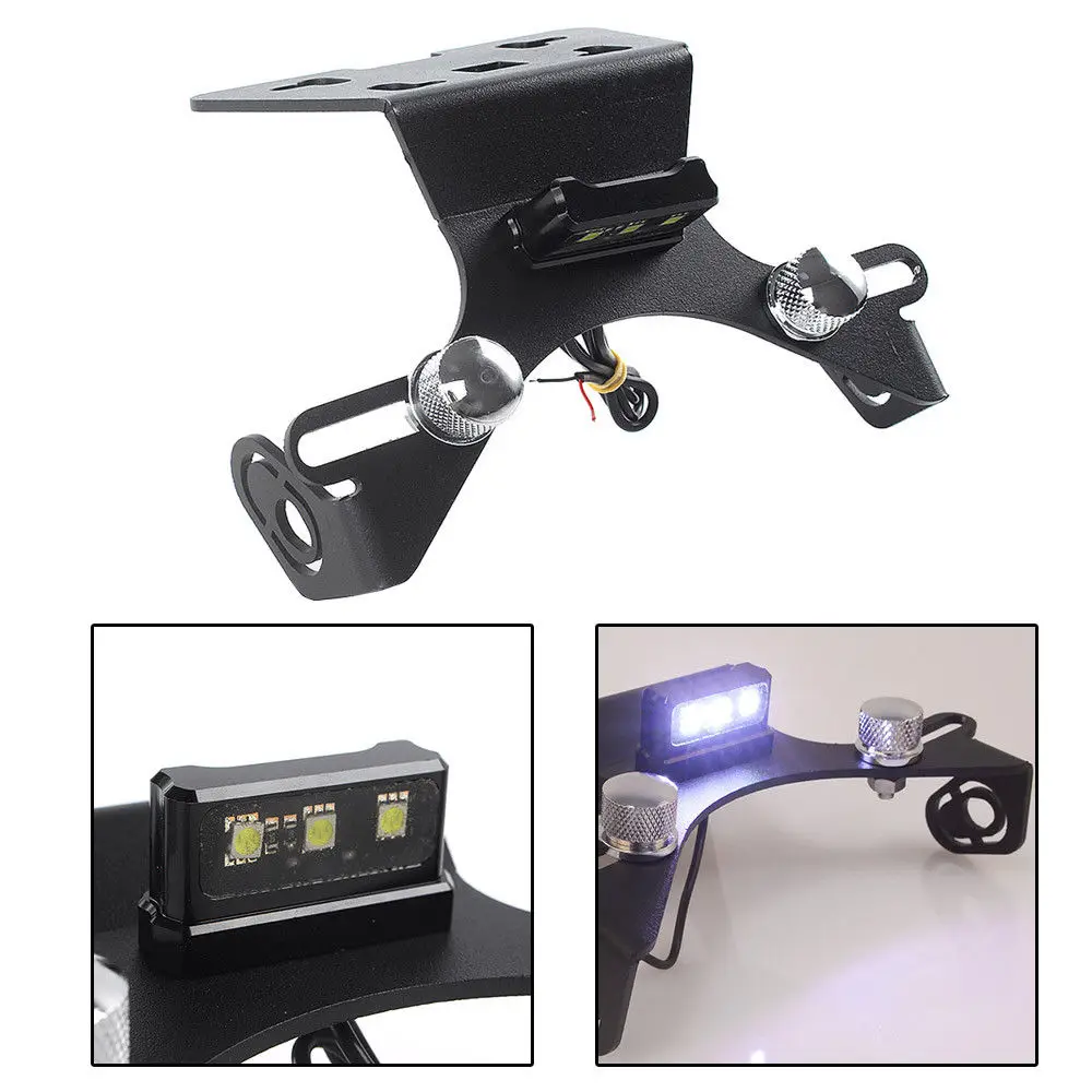Aluminium License Plate Holder Mount Bracket LED Fender Eliminator Tail Tidy For Kawasaki Ninja 250 300 Z250 Z300
Aluminium License Plate Holder Mount Bracket LED Fender Eliminator Tail Tidy For Kawasaki Ninja 250 300 Z250 Z300