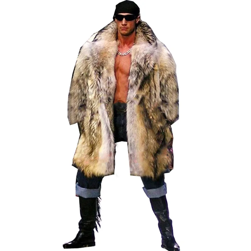 S-6XL New Fashion Men Winter Clothes Autumn and Winter Clothes Raccoon Fur Coat Faux Fur Coat Man Winter Trench Coat
S-6XL New Fashion Men Winter Clothes Autumn and Winter Clothes Raccoon Fur Coat Faux Fur Coat Man Winter Trench Coat