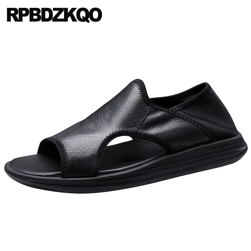 Slip On Slides Casual Native Flat Open Toe High Quality Slippers Shoes Black 2021 Genuine Leather Men Sandals Summer Designer
Slip On Slides Casual Native Flat Open Toe High Quality Slippers Shoes Black 2021 Genuine Leather Men Sandals Summer Designer