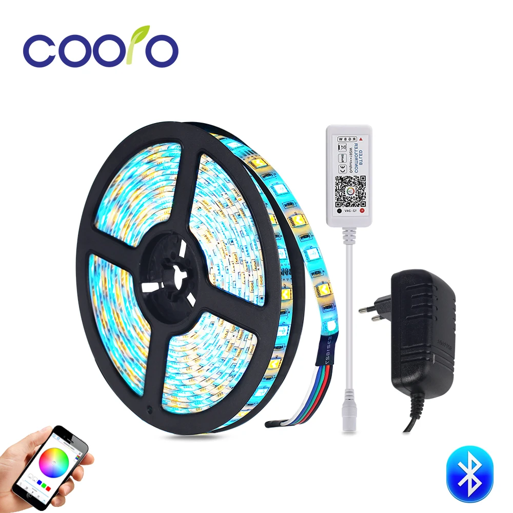 Светодиодная лента 5050 RGB / RGBW / RGBWW 5 м, 300 светодиодов, гибкая светодиодная лента с изменением цвета RGB + светодиодный контроллер + блок питания ...
Светодиодная лента 5050 RGB / RGBW / RGBWW 5 м, 300 светодиодов, гибкая светодиодная лента с изменением цвета RGB + светодиодный контроллер + блок питания ...