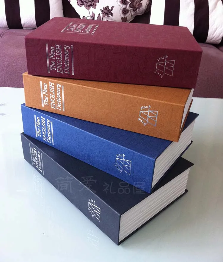 18 см * 11,5 см * 5,5 см креативная коробка для хранения английских книг и банковских карт, безопасный Сейф для подарка на день рождения
18 см * 11,5 см * 5,5 см креативная коробка для хранения английских книг и банковских карт, безопасный Сейф для подарка на день рождения