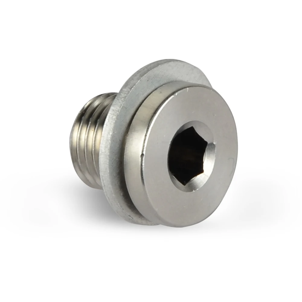 2Pcs M12 x 1.25mm Blanking Plug Oxygen Sensor Bung Plug Cap Gasket Stainless Steel
2Pcs M12 x 1.25mm Blanking Plug Oxygen Sensor Bung Plug Cap Gasket Stainless Steel