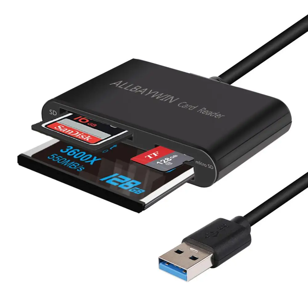 Устройство чтения SD карт USB 3 0 устройство памяти записей компактный адаптер для