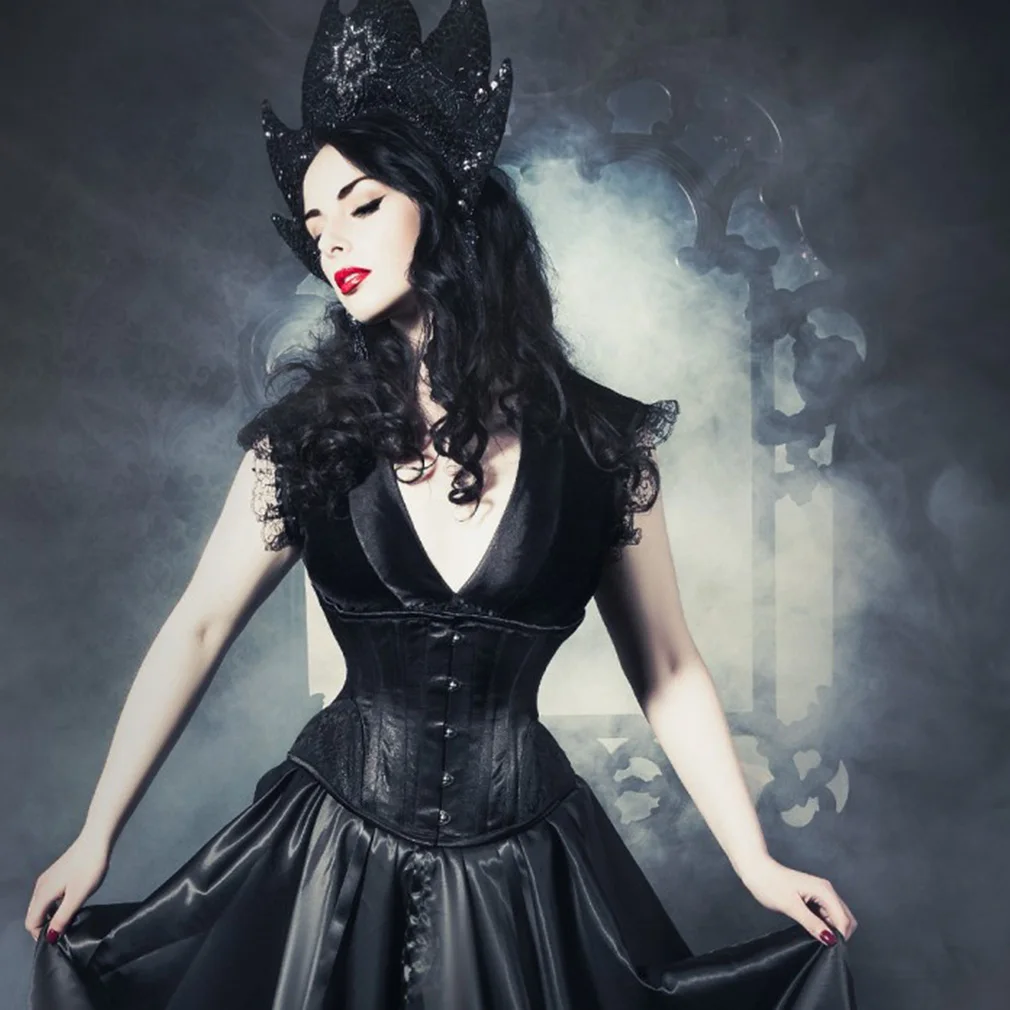 Women New Steampunk Corset Plus Size 14 Steel Bones Satin Underbust Corset Waist Trainer Corsets and bustiers Shapewear Corselet
Women New Steampunk Corset Plus Size 14 Steel Bones Satin Underbust Corset Waist Trainer Corsets and bustiers Shapewear Corselet