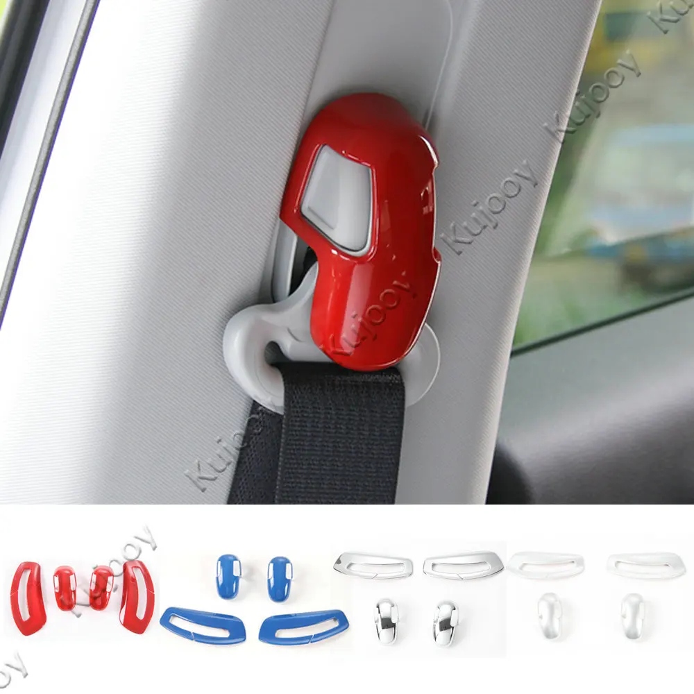 4pcs/set ABS Interior Car Seats Safety Belt Kits Button Decorative Trim Frame Covers Styling For Jeep Compass 2017+
4pcs/set ABS Interior Car Seats Safety Belt Kits Button Decorative Trim Frame Covers Styling For Jeep Compass 2017+