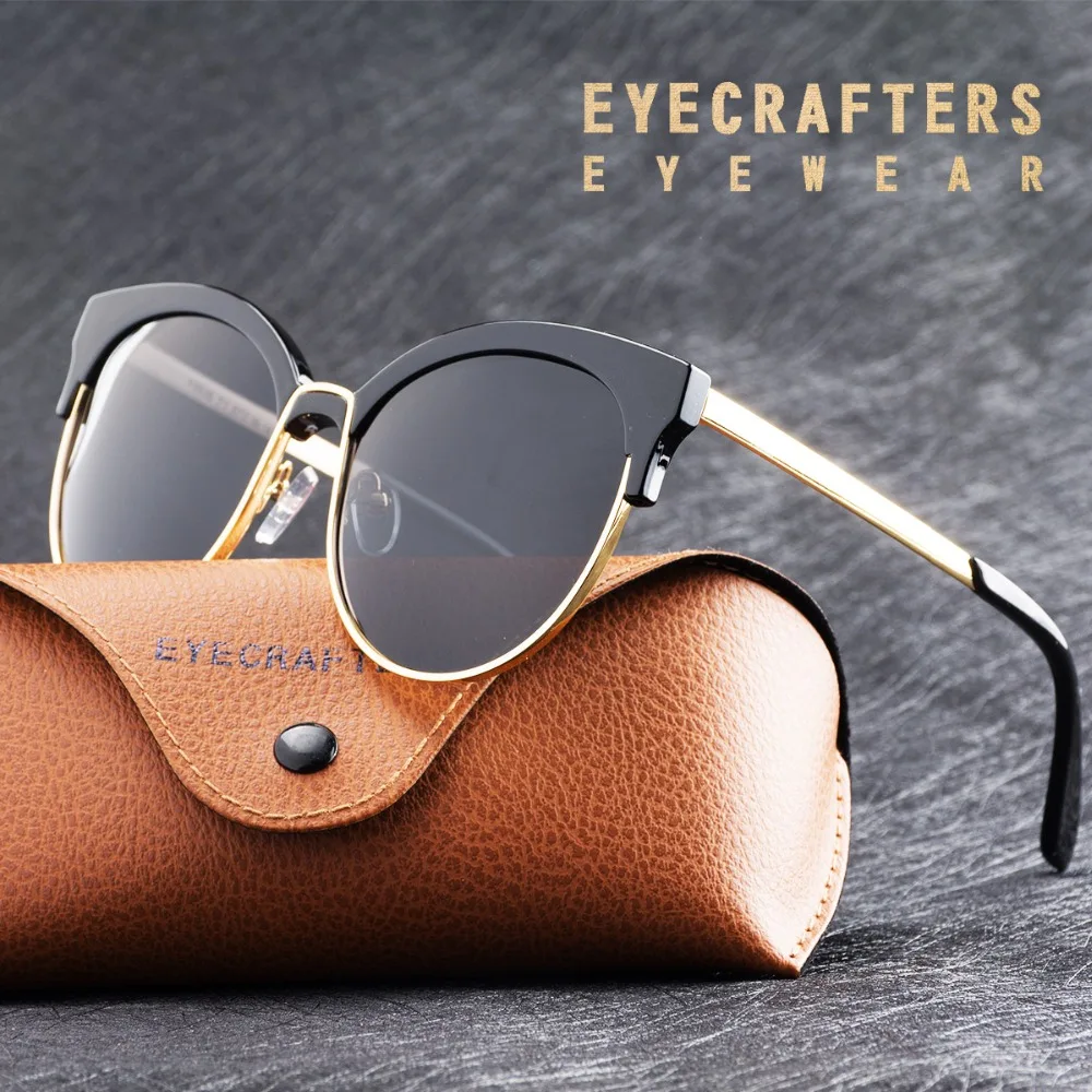 Luxury Brand Designer HD Polarized Sunglasses Womens Ladies Fashion UV400 Black Cat Eye SunGlasses Female Eyewear Oculos
Luxury Brand Designer HD Polarized Sunglasses Womens Ladies Fashion UV400 Black Cat Eye SunGlasses Female Eyewear Oculos