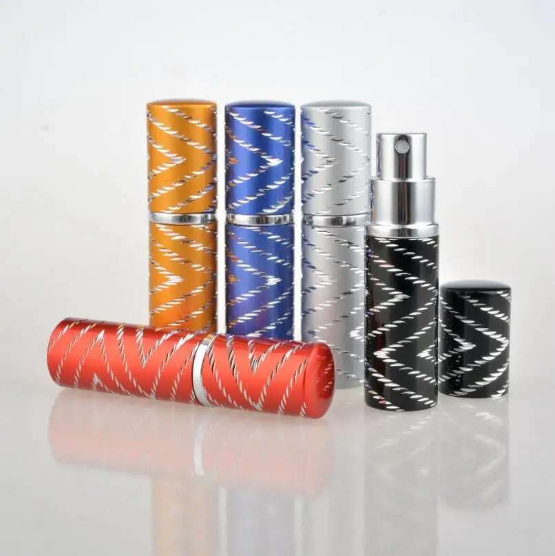 Wholesale 10 ml Portable Fashion Aluminum Perfume Bottle With Mini Atomizer, Empty Cosmetic Container
Wholesale 10 ml Portable Fashion Aluminum Perfume Bottle With Mini Atomizer, Empty Cosmetic Container