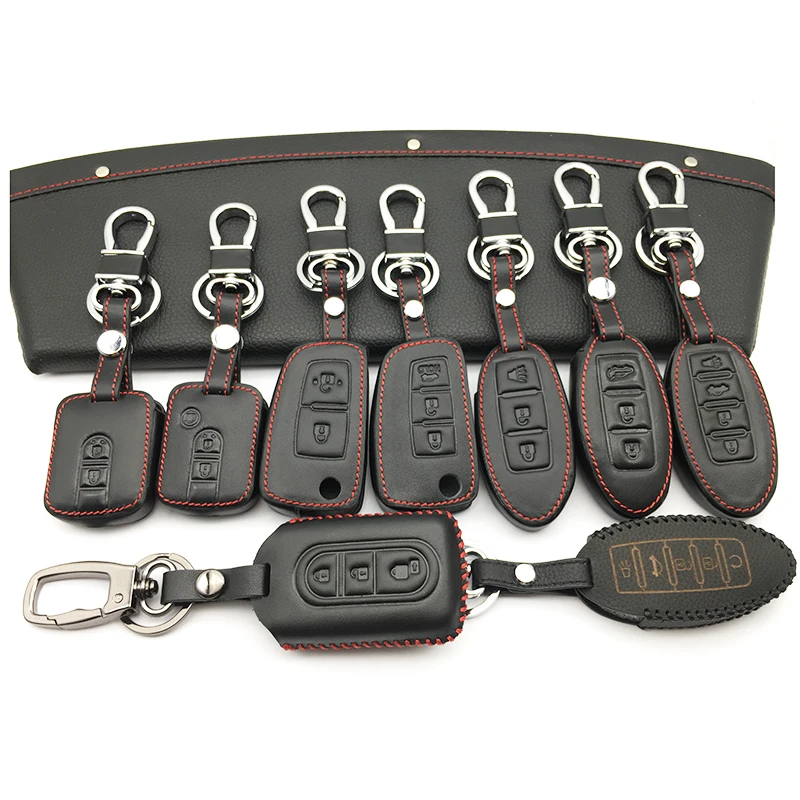 Leather Car Key cover For Nissan Qashqai J11 X-Trail T31 T32 Vampira Pathfinder Murano Teana Juke car key case protect shell
Leather Car Key cover For Nissan Qashqai J11 X-Trail T31 T32 Vampira Pathfinder Murano Teana Juke car key case protect shell