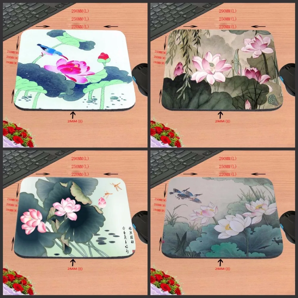 Beautiful Lotus Flower Art Printing Bets Non Slip Durable Rubber Mousepad for PC Optal Mouse aming Mat22x18cm/ 25x20cm/25x29cm
Beautiful Lotus Flower Art Printing Bets Non Slip Durable Rubber Mousepad for PC Optal Mouse aming Mat22x18cm/ 25x20cm/25x29cm