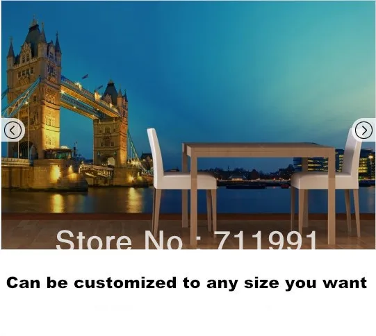 Custom photo wallpaper, Tower Bridge View Mural for the living room hotel restaurant background wall waterproof papel de parede
Custom photo wallpaper, Tower Bridge View Mural for the living room hotel restaurant background wall waterproof papel de parede