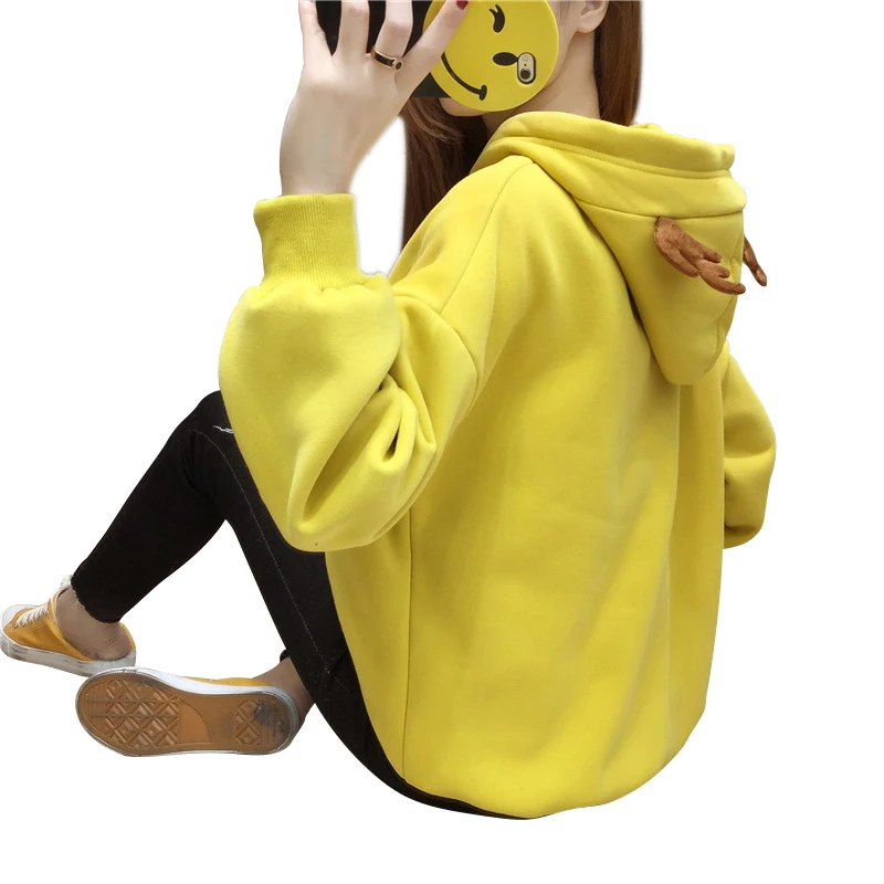 Casual Loose Pullover Solid Color Tops Women Sweatshirts Winter Women's Hoodies Embroidery Snowflake Antler Women's
Casual Loose Pullover Solid Color Tops Women Sweatshirts Winter Women's Hoodies Embroidery Snowflake Antler Women's
