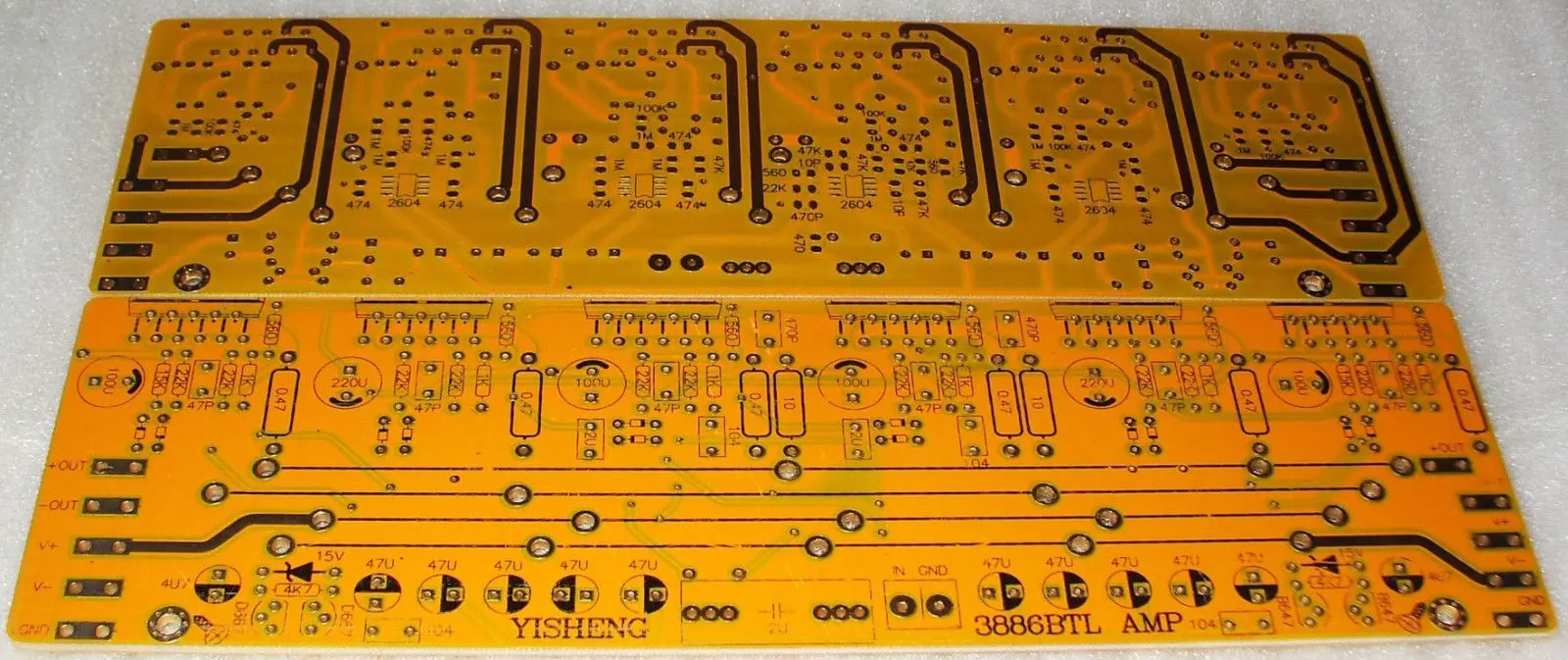 ZEROZONE (DIY kit) Hifi LM3886 Mono amplifier kit 360W base on JEFF Rowland amp L6-8
ZEROZONE (DIY kit) Hifi LM3886 Mono amplifier kit 360W base on JEFF Rowland amp L6-8