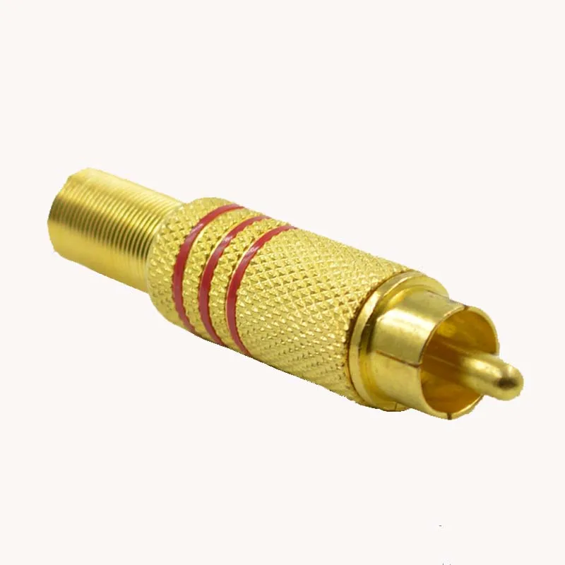 30pcs Audio Connector Plug RCA Jack Audio And Video Cable Connector TV Audio Monitor Terminal Free Welding Gold-plated
30pcs Audio Connector Plug RCA Jack Audio And Video Cable Connector TV Audio Monitor Terminal Free Welding Gold-plated